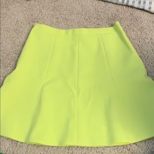 J. Crew Neon Skirt